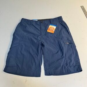 NWT Columbia Silver Ridge Cargo Shorts Mens 30 Blue Omni-Shade UPF 50 AM4084